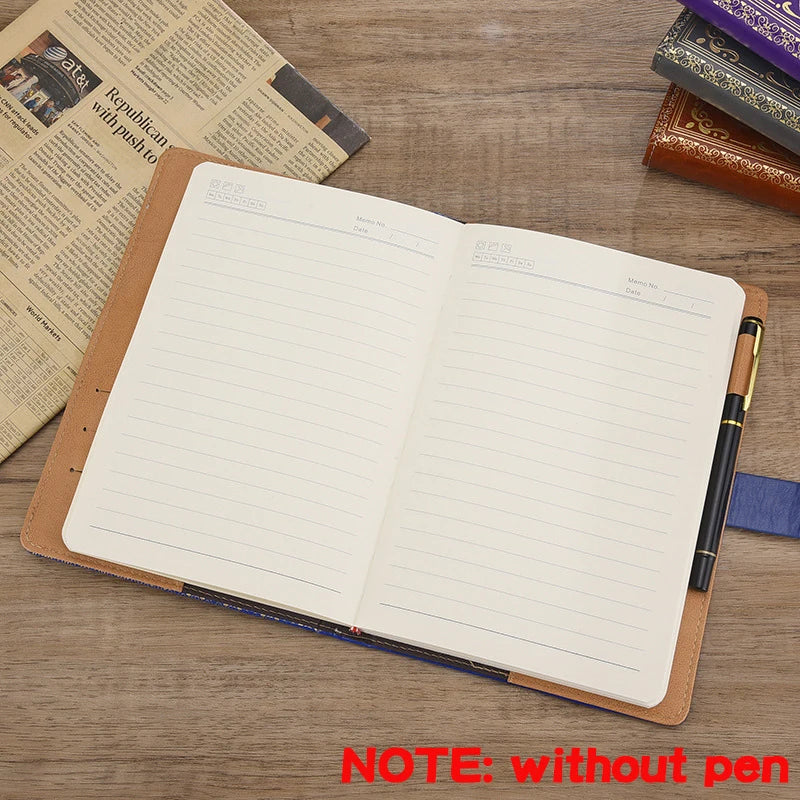 Retro Journal With Number Lock