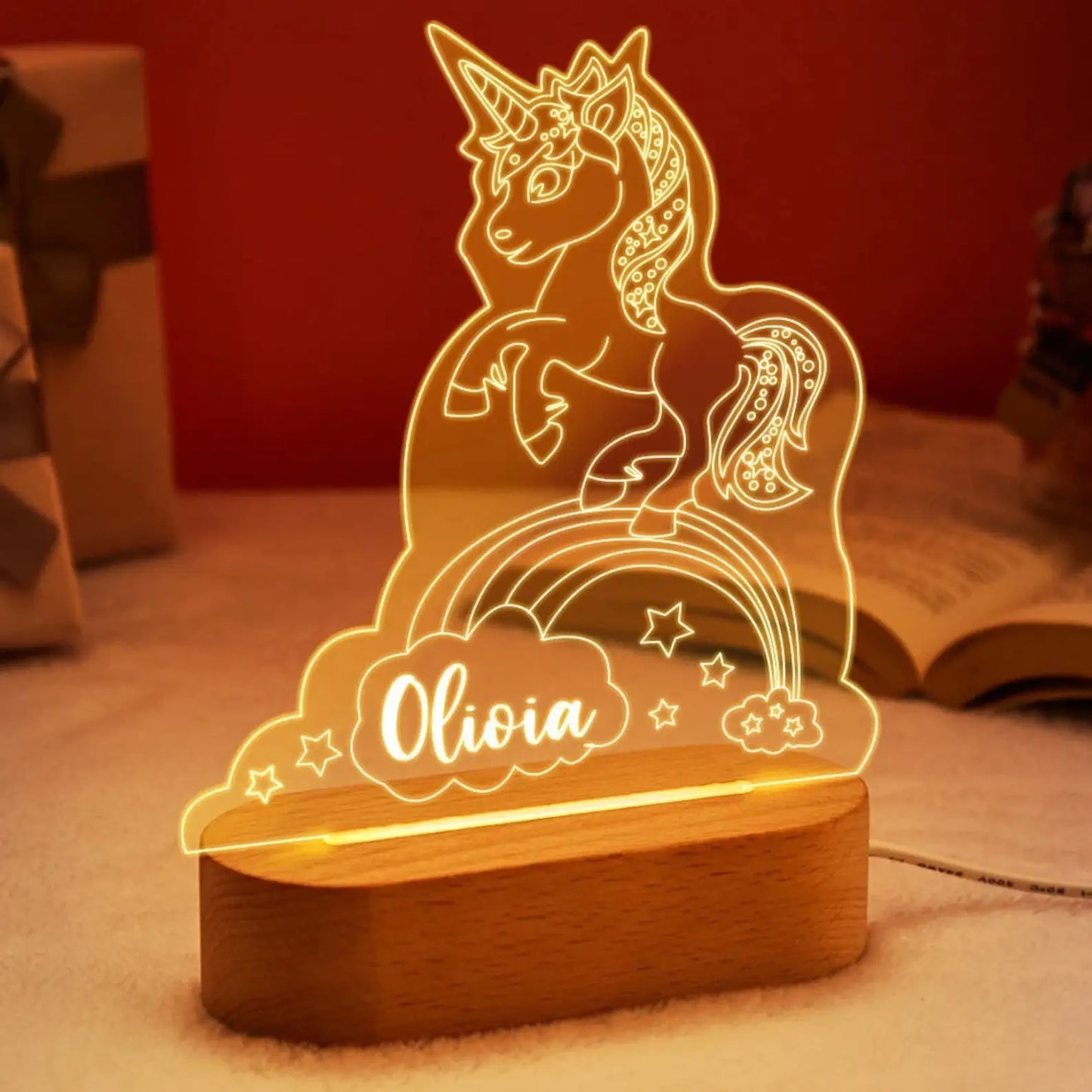 Custom Name Night Light
