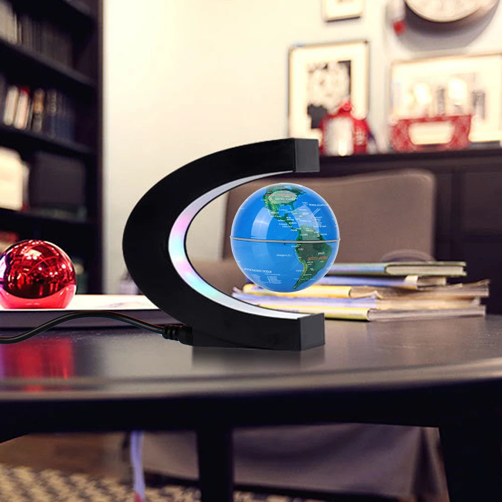 Floating LED Magnetic Levitation Globe