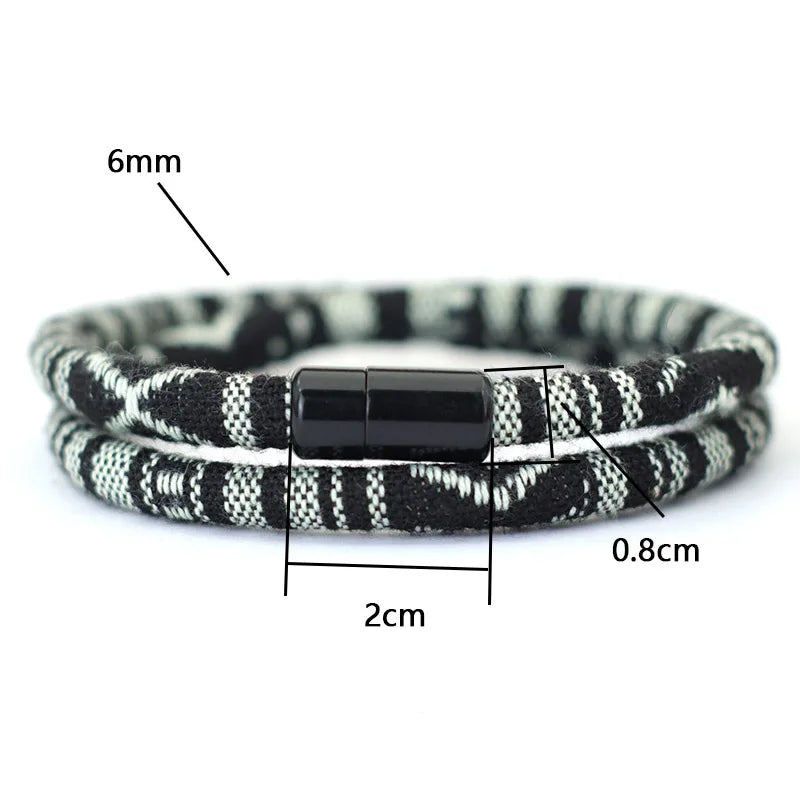 Men's Bohemian Rope Bracelet