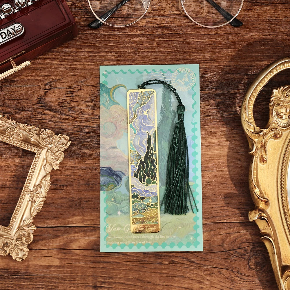 Aesthetic Metal Artistic Bookmarks
