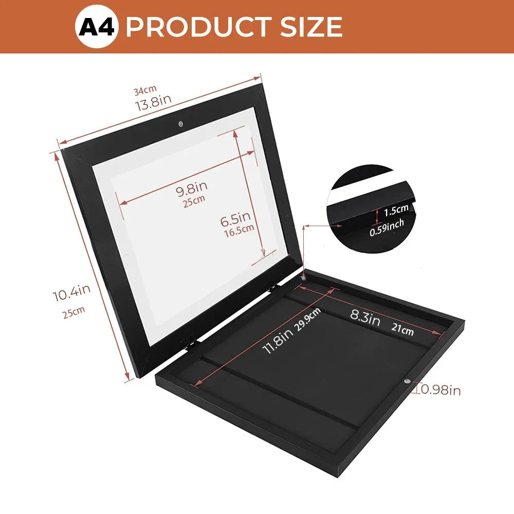 A4 Photo Frame for Kids Drawings