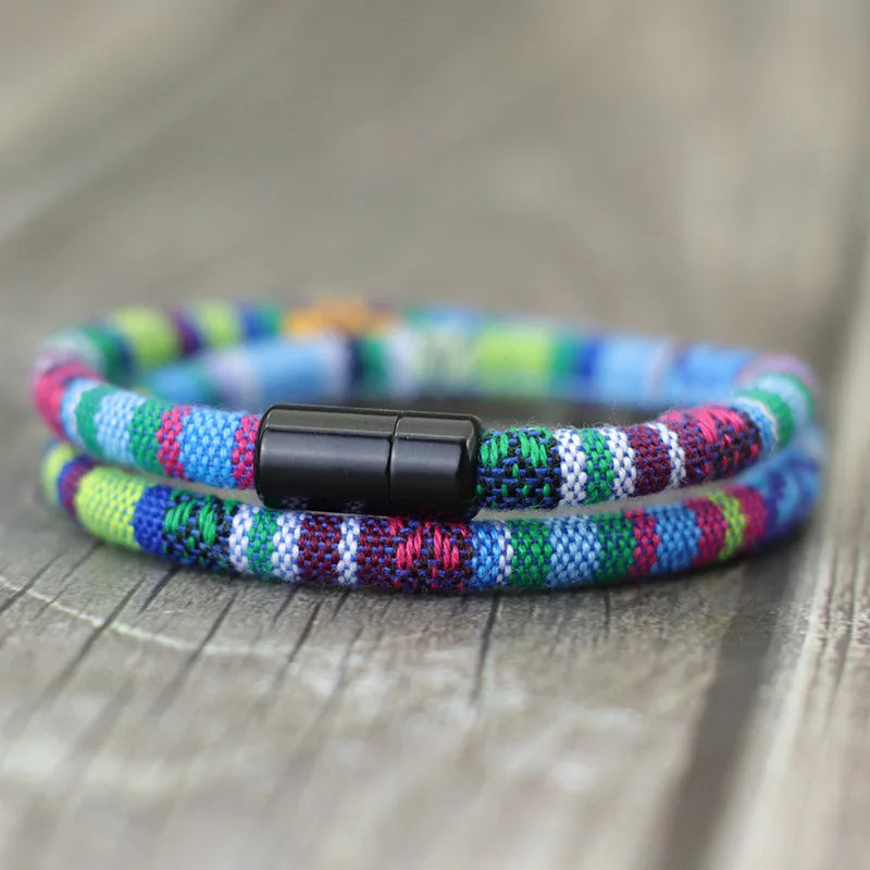 Men's Bohemian Rope Bracelet