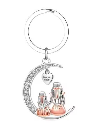 Mum & Daughter Pendant/Keychain