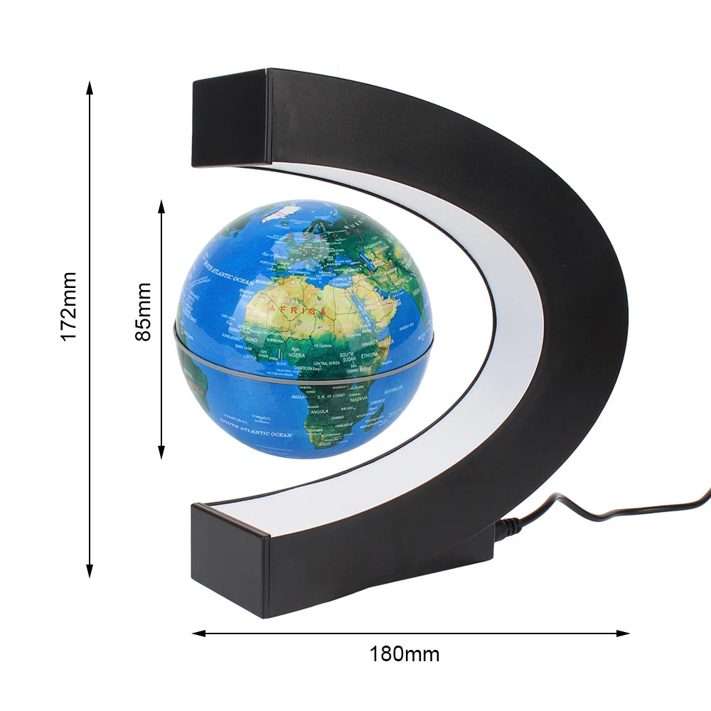 Floating LED Magnetic Levitation Globe