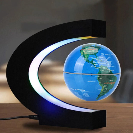 Floating LED Magnetic Levitation Globe