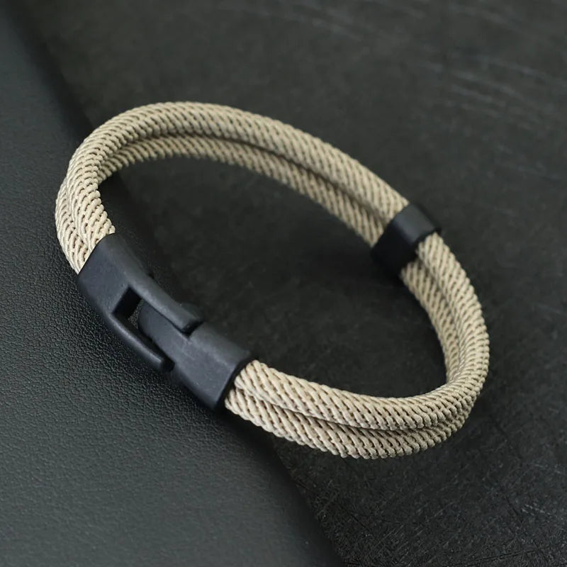 Men's Double Layer Thread Bracelet