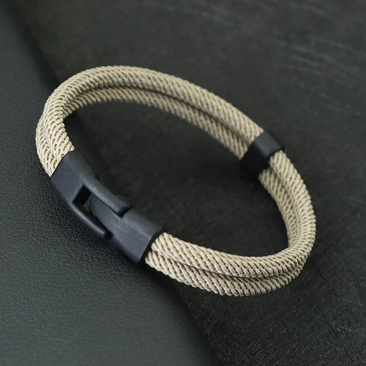 Men's Double Layer Thread Bracelet