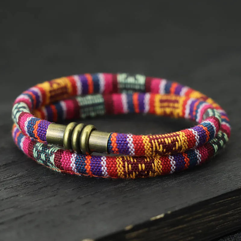 Men's New Bohemia Cord Chain Bracelet