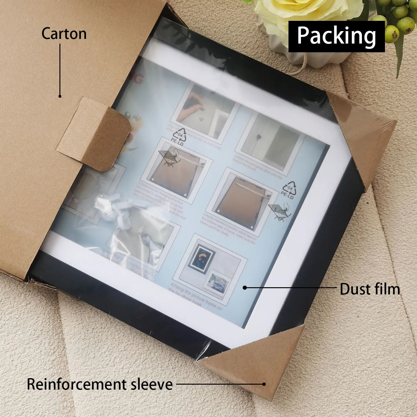 A4 Photo Frame for Kids Drawings