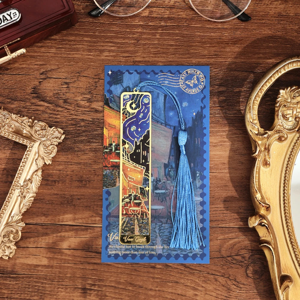 Aesthetic Metal Artistic Bookmarks