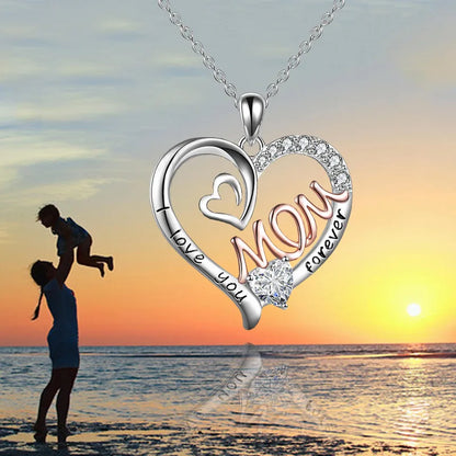 Love Heart Mum Pendant
