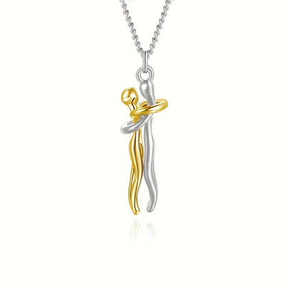 Hug Pendant Necklace