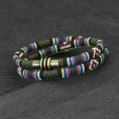 Men's New Bohemia Cord Chain Bracelet