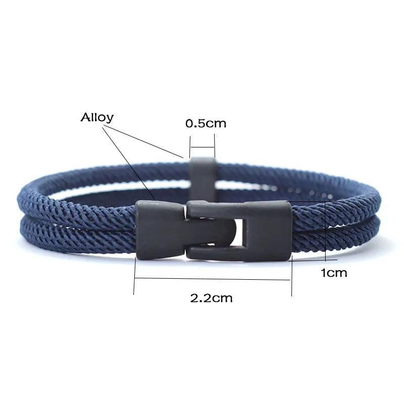 Men's Double Layer Thread Bracelet