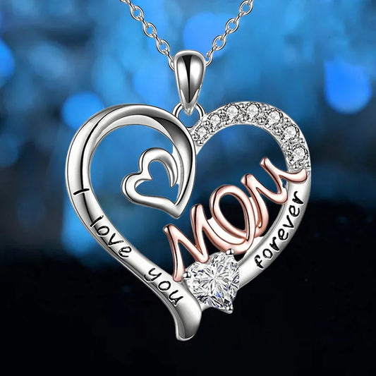 Love Heart Mum Pendant