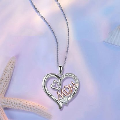 Love Heart Mum Pendant