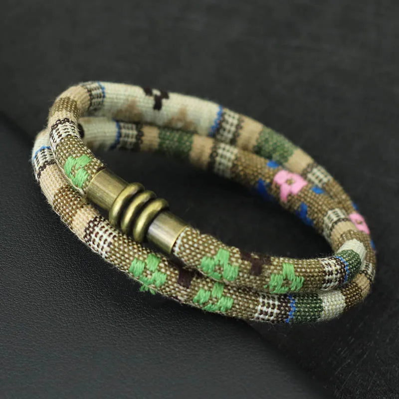 Men's New Bohemia Cord Chain Bracelet