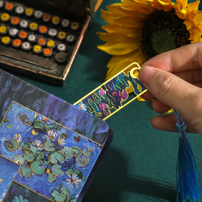 Aesthetic Metal Artistic Bookmarks