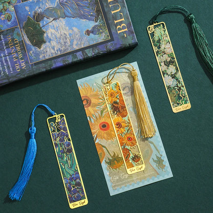 Aesthetic Metal Artistic Bookmarks
