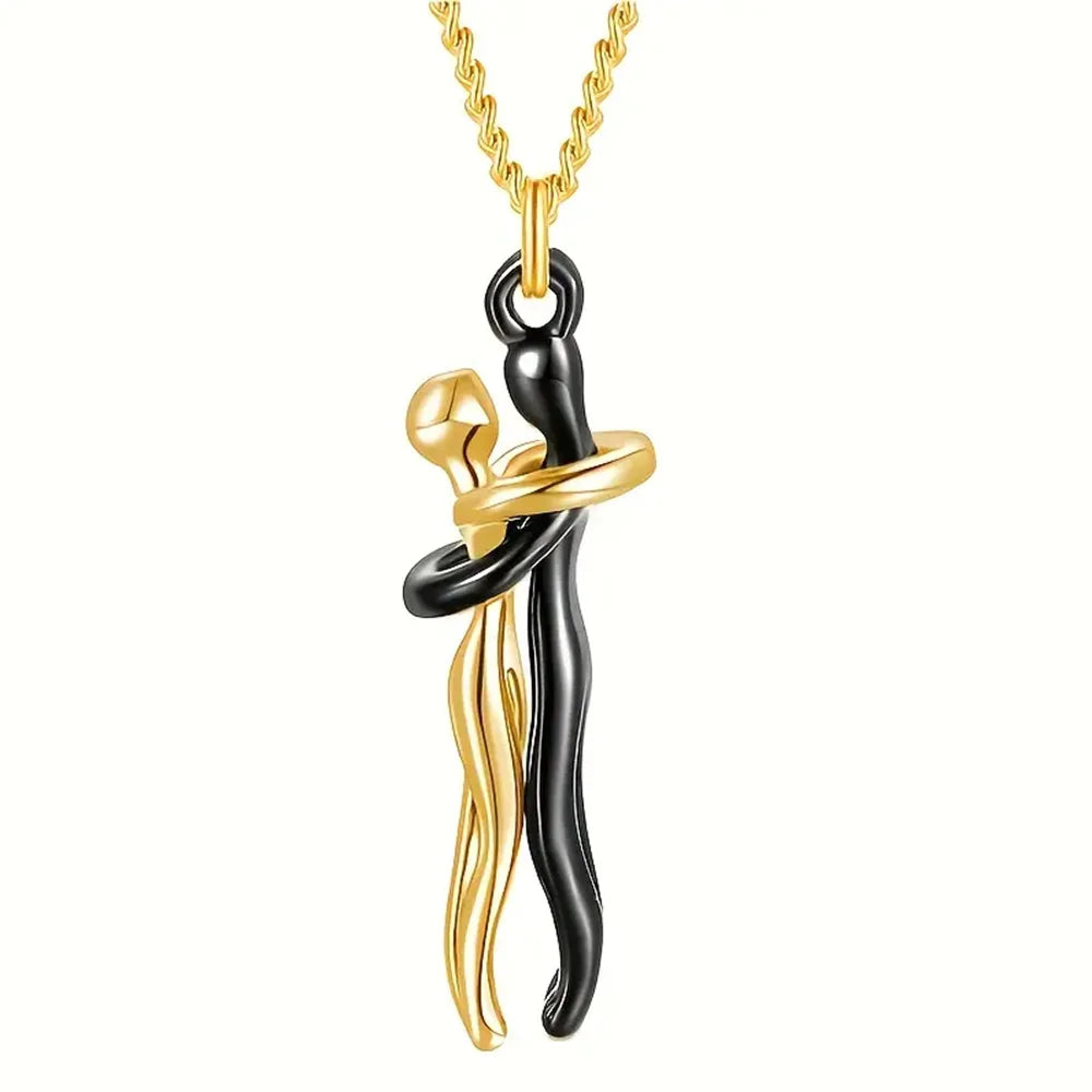 Hug Pendant Necklace