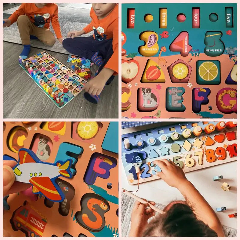 Wooden Educational Puzzle