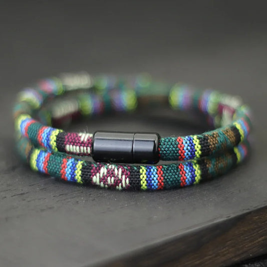 Men's Bohemian Rope Bracelet