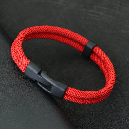 Men's Double Layer Thread Bracelet