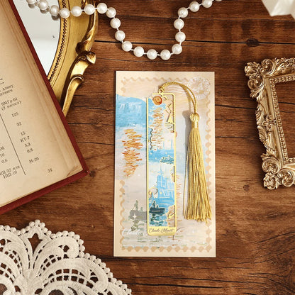 Aesthetic Metal Artistic Bookmarks