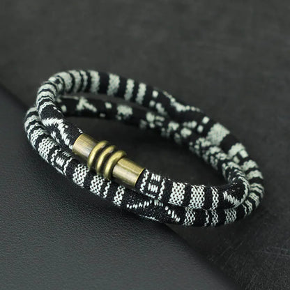 Men's New Bohemia Cord Chain Bracelet