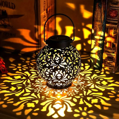 Outdoor LED Solar Lantern Light