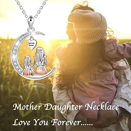 Mum & Daughter Pendant/Keychain