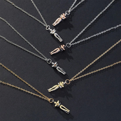 Hug Pendant Necklace